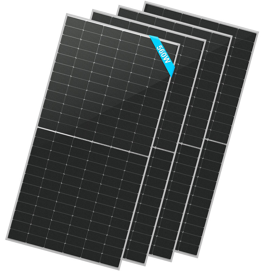 SunGoldPower 560 Watt Bifacial N-Type PERC Solar Panel SG560WBG