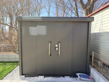 Premium Outdoor Large Shed LMDS Galvanized Steel Storage Shed