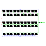 Alien Hydroponics EasyFeed 50 Pot 5 Row Kit