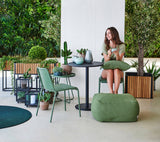 Combine Square Teak & Aluminium Outdoor Planter 5703TAL