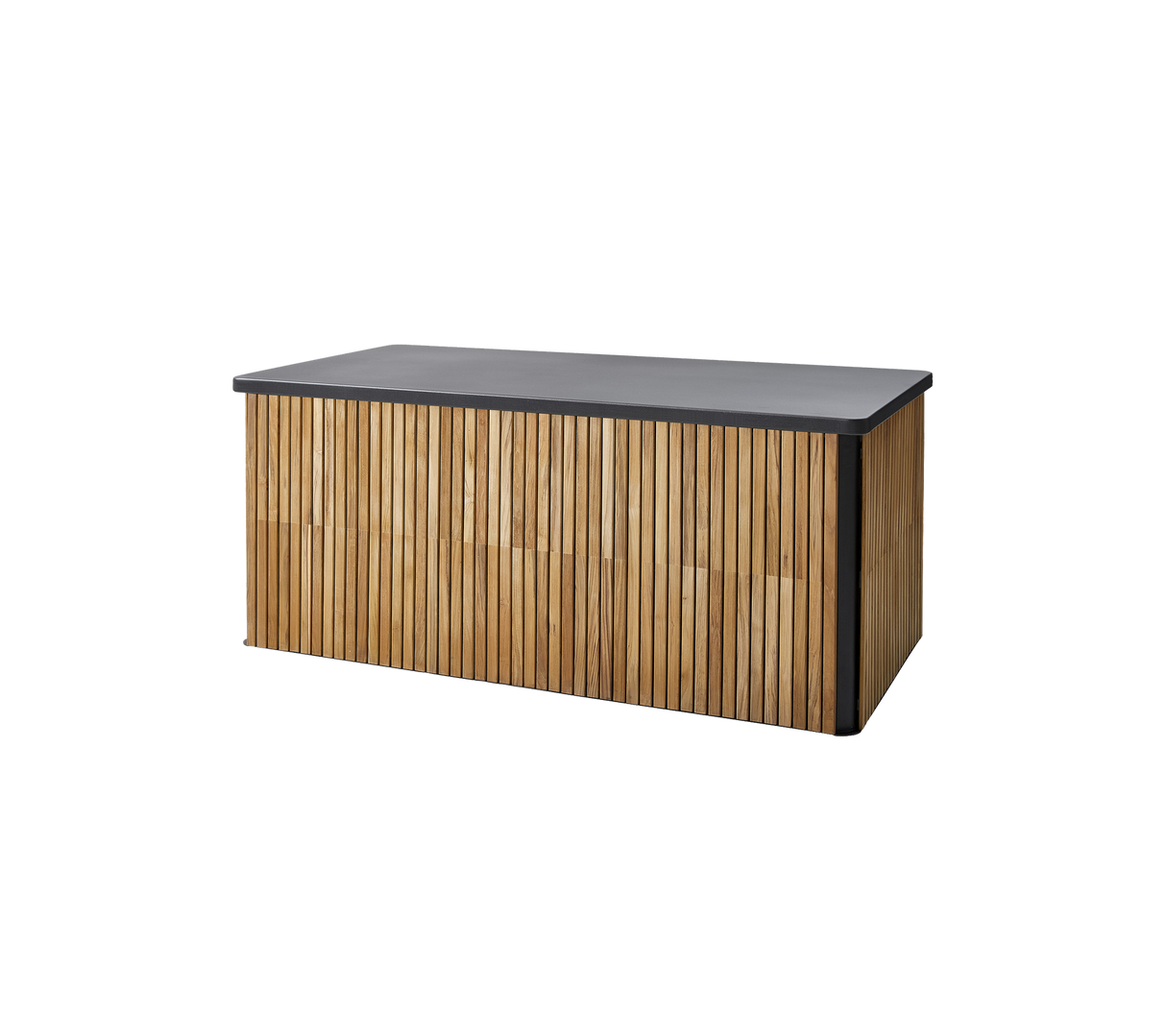 Combine Large Teak & Aluminium Cushion Storage Box 5709TAL