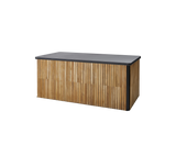 Combine Large Teak & Aluminium Cushion Storage Box 5709TAL