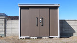 Premium Outdoor Large Shed LMDS Galvanized Steel Storage Shed