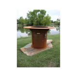 Fire Pit Art Saturn Fire Pit