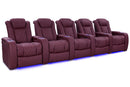 Valencia Tuscany Ultimate Luxury Leather Home Theater Seating