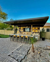 KoKoMo Grills Fantasy Island 20 x 20 Outdoor Kitchen with TV