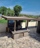 KoKoMo Grills Baja BBQ Island Outdoor Kitchen BBQ Grill with TV