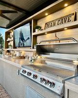 KoKoMo Grills Fantasy Island 20 x 20 Outdoor Kitchen with TV