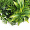 Designer Plants USA Slimline Flowering White Artificial Green Wall Disc UV Resistant 40"