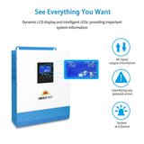 SunGoldPower 3000W 24V Solar Inverter Charger – Pure Sine Wave Inverter with MPPT Solar & AC Charger