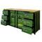 Chery Industrial 6.5ft Workbench Cabinet with 6 Drawers