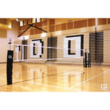 Gared RallyLine 3‑1/2″ OD Scholastic Two‑Court Volleyball System – Multi‑Sport Use 6002
