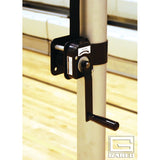 Gared RALLYLINE Scholastic 3.5″ OD Aluminum Telescopic Volleyball System – Adjustable Height (No Floor Sleeves) – Model 6105