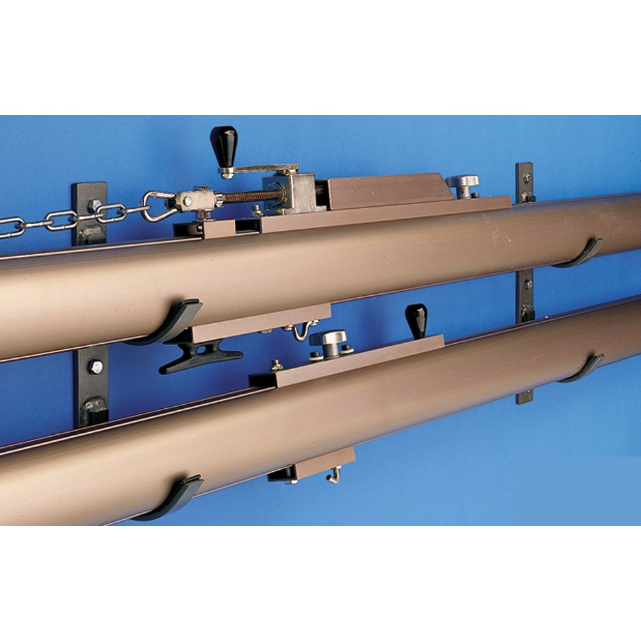 Gared Horizontal Volleyball Upright Storage Bracket Wall-Mounted Space Saver – Heavy‑Duty Steel Equipment Organizer 6292