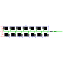 Alien Hydroponics EasyFeed 14 Pot 2 Row Kit