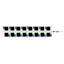 Alien Hydroponics EasyFeed 16 Pot 2 Row Kit