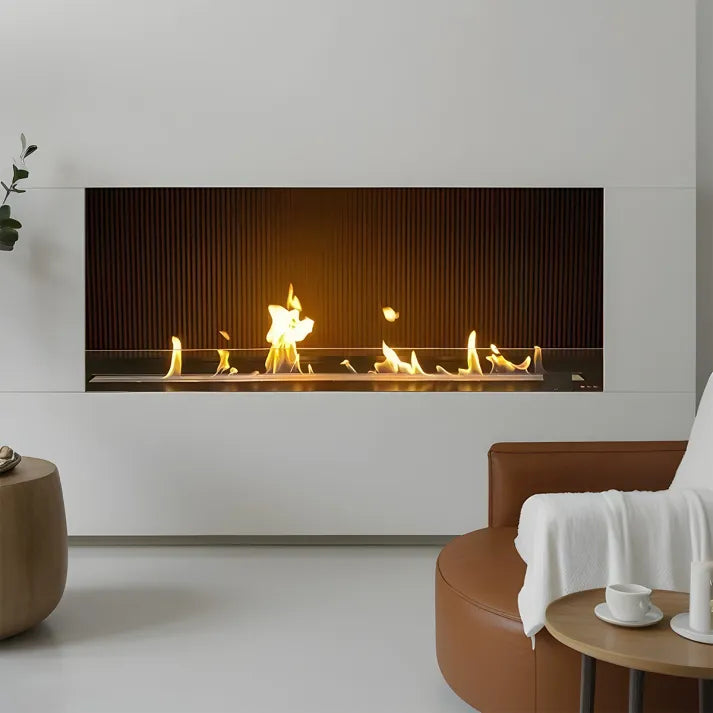 HearthArtSinn Ember 6 Bioethanol Real Fire Fireplace Core
