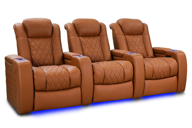 Valencia Tuscany Ultimate Luxury Leather Home Theater Seating