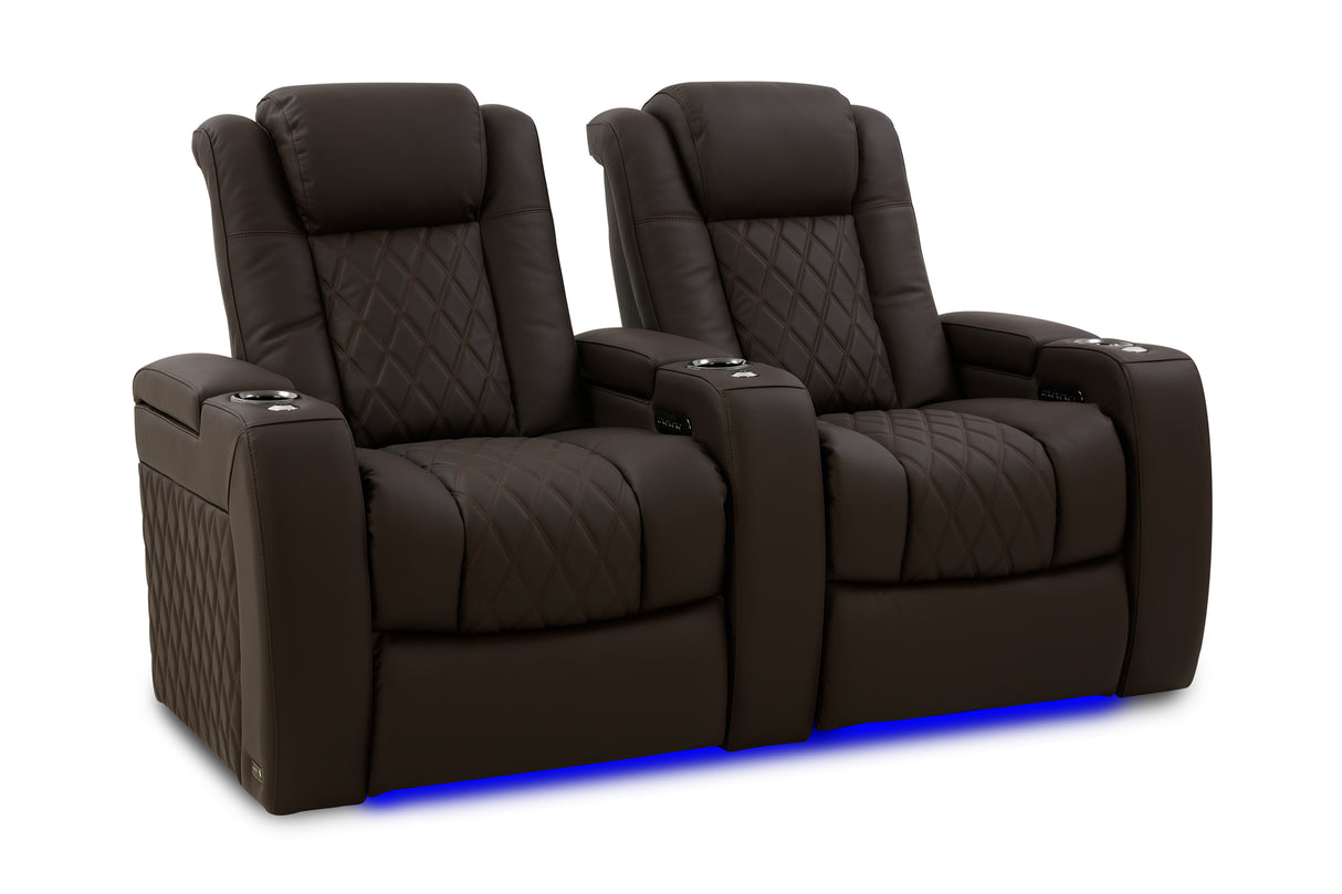 Valencia Tuscany Ultimate Luxury Leather Home Theater Seating