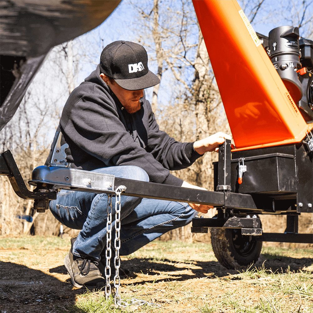 6″ 14 HP 429 cc Cyclonic Drum Chipper Shredder