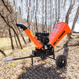 6″ 14 HP 429 cc Cyclonic Drum Chipper Shredder