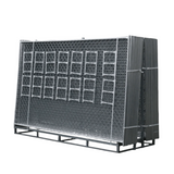 Chery Industrial 10 x 6 ft Chain‑Link Construction Fence 20 Panels Portable Security Barrier