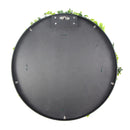 Designer Plants USA Slimline Flowering White Artificial Green Wall Disc UV Resistant 40"