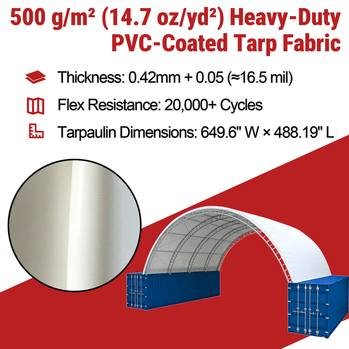 Arch Storage Shelter Single Truss Galvanized Frame Shipping Container Shelter
