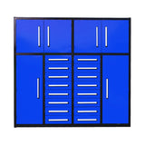 Chery Industrial 7ft Garage Storage Cabinet with 16 Drawers