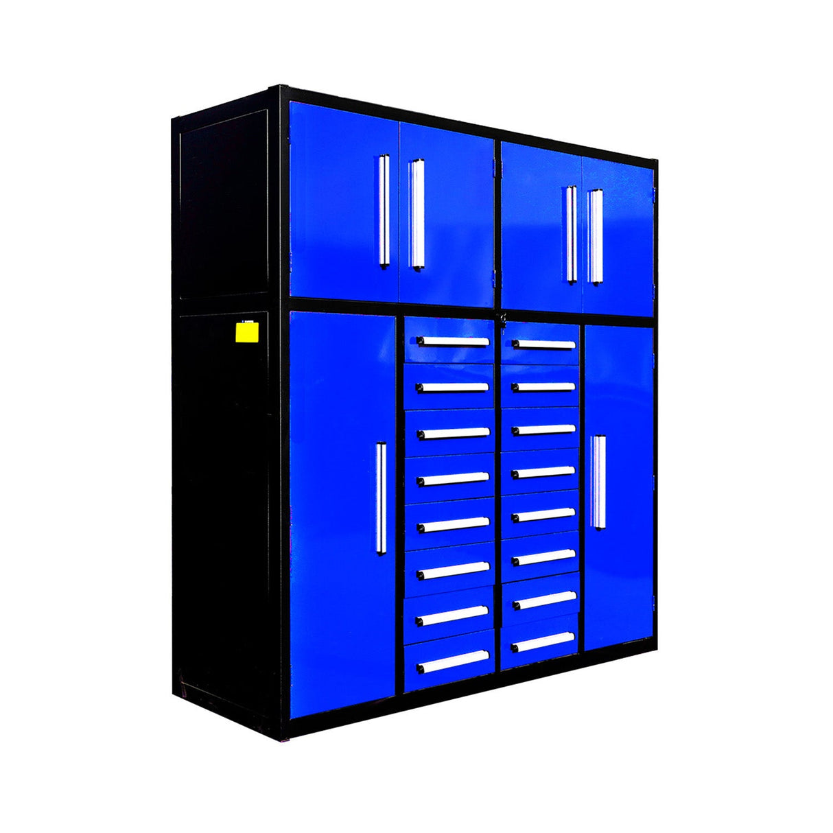 Chery Industrial 7ft Garage Storage Cabinet with 16 Drawers