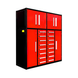 Chery Industrial 7ft Garage Storage Cabinet with 16 Drawers