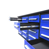 Chery Industrial 7ft Heavy Duty Garage Workbench Cabinet with 20 Drawers