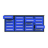 Chery Industrial 7ft Heavy Duty Garage Workbench Cabinet with 20 Drawers