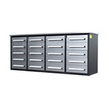 Chery Industrial 7ft Heavy Duty Garage Workbench Cabinet with 20 Drawers