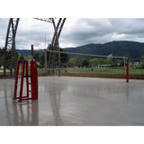 Gared Collegiate Two‑Court Multi‑Sport Adjustable Volleyball System 7202