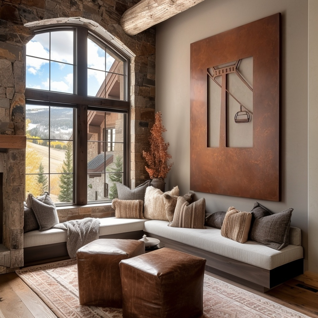 The Liftline - Metal Wall Art