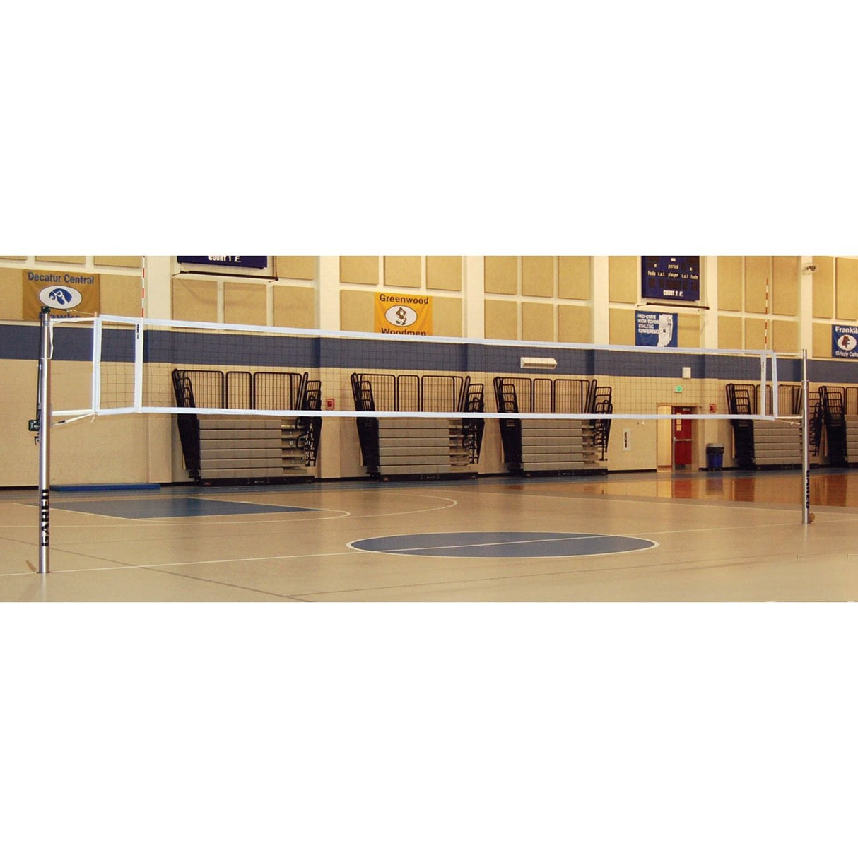 Gared LIBERO 4” O.D. Master Telescopic One‑Court Volleyball System SKU 7305