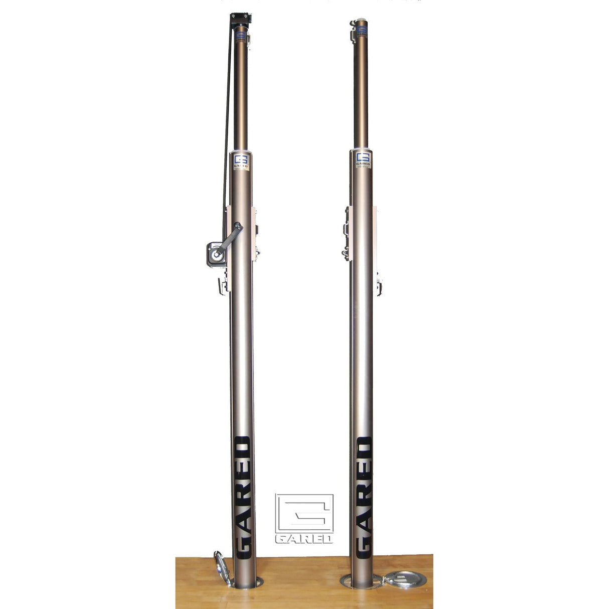 Gared LIBERO 4″ O.D. Master Telescopic One‑Court Volleyball System 7300