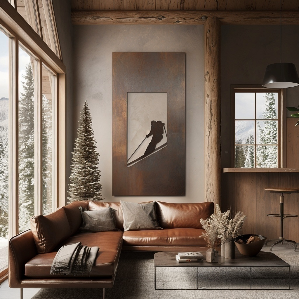 The Descent - Metal Wall Art