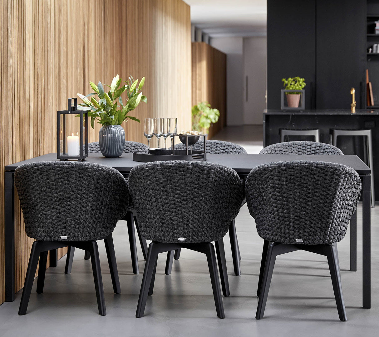 Pure 200 x 100 cm Indoor Dining Table 5085AI-P200X100ILS