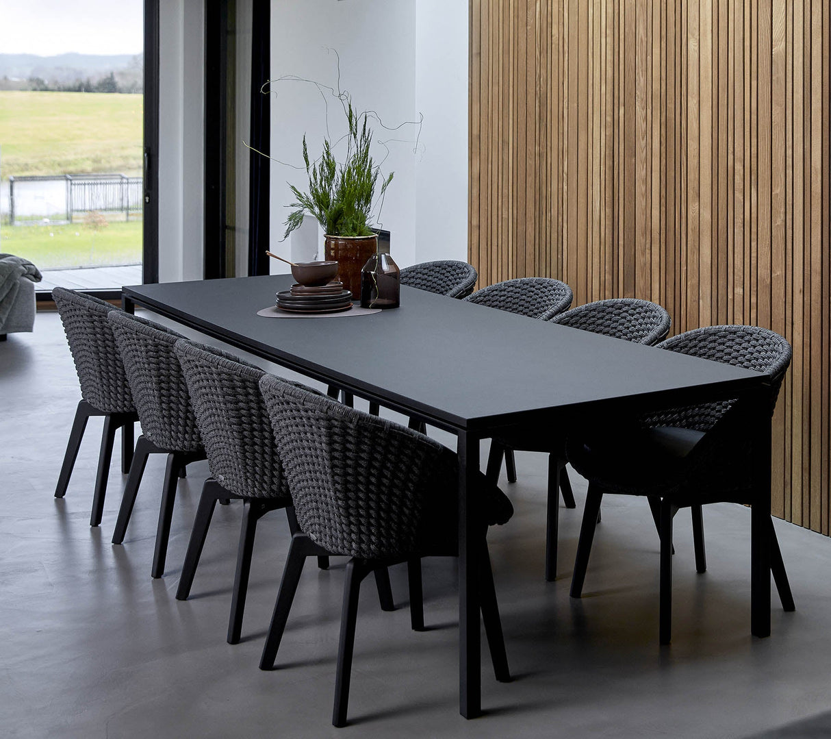 Pure 200 x 100 cm Indoor Dining Table 5085AI-P200X100ILS