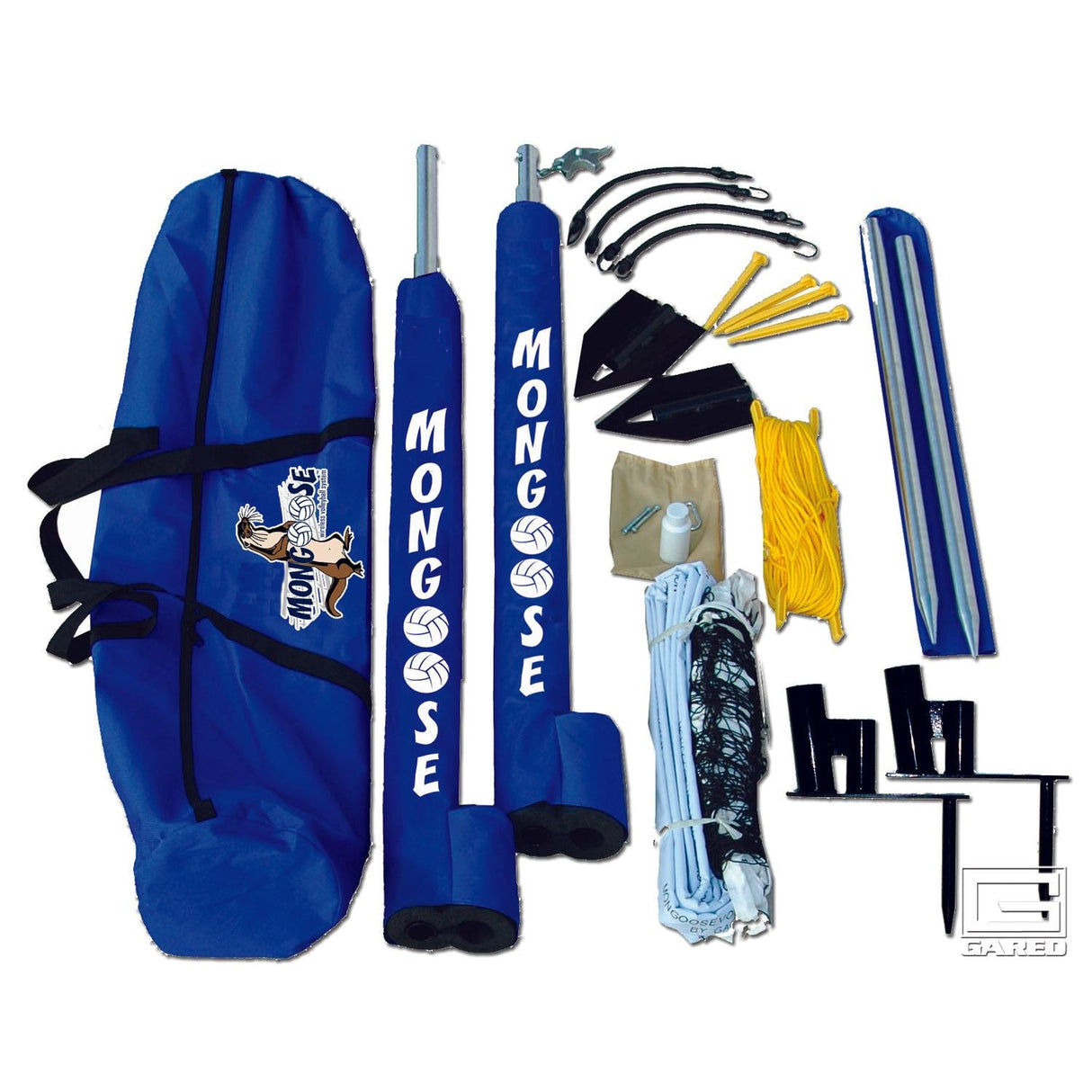 Gared Mongoose® Wireless Volleyball System Portable Adjustable 7900