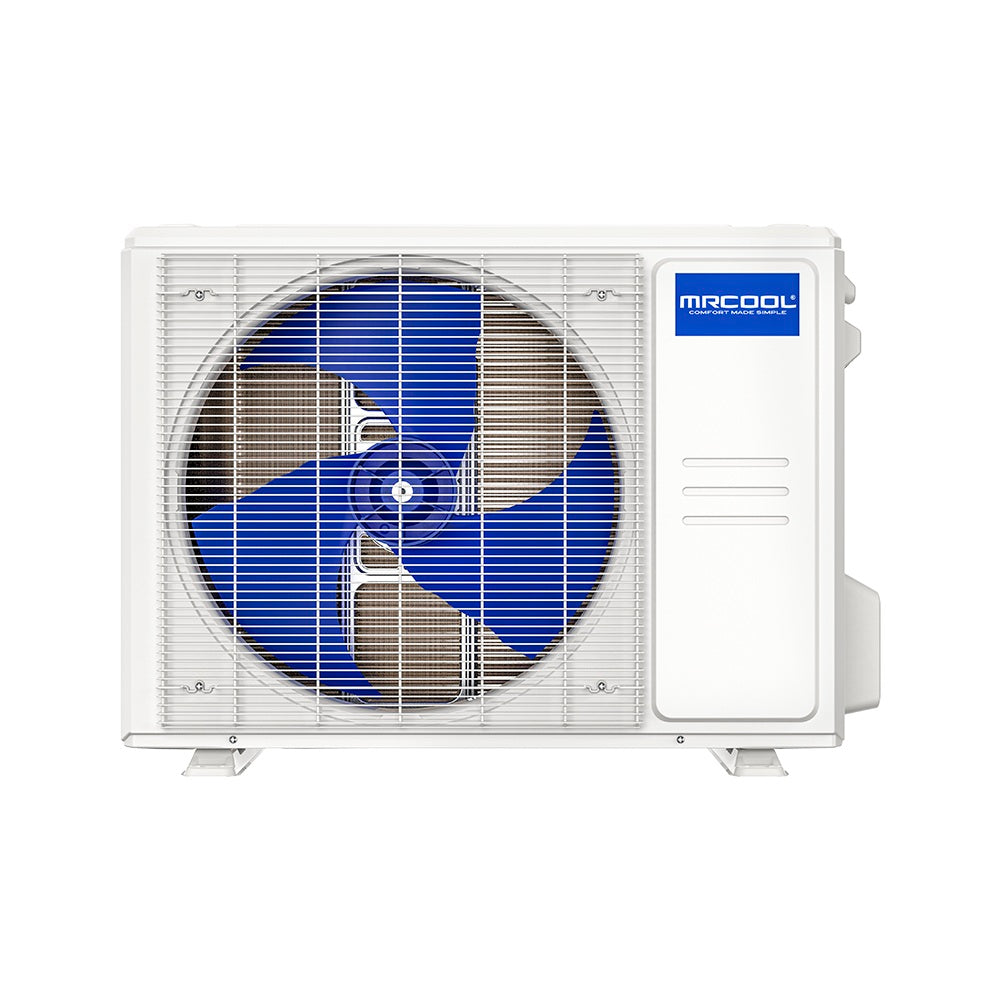 MRCOOL 5th Gen 18K BTU Hyper Heat DIY Mini Split Condenser with 25 ft Pre‑Charged Line Set — DIYHH‑18‑HP‑C‑230D25‑O