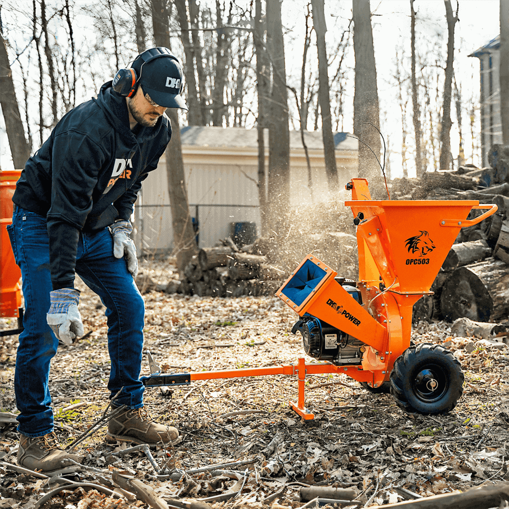 Chery Industrial 3" 7 HP 208cc Disk Chipper Shredder