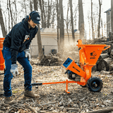 Chery Industrial 3" 7 HP 208cc Disk Chipper Shredder