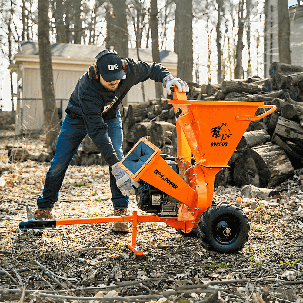 Chery Industrial 3" 7 HP 208cc Disk Chipper Shredder