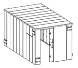 Swisher ESP Safety Shelter - 25 Person Private / 15 Person Business
