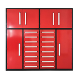 Chery Industrial 7ft Garage Storage Cabinet with 16 Drawers
