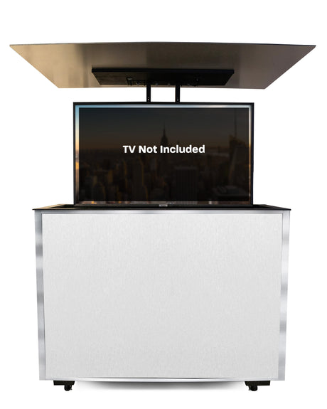 LIFT WHITE Brushed Aluminum