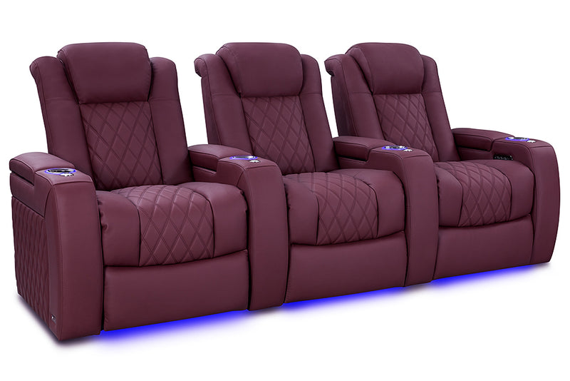 Valencia Tuscany Ultimate Luxury Leather Home Theater Seating